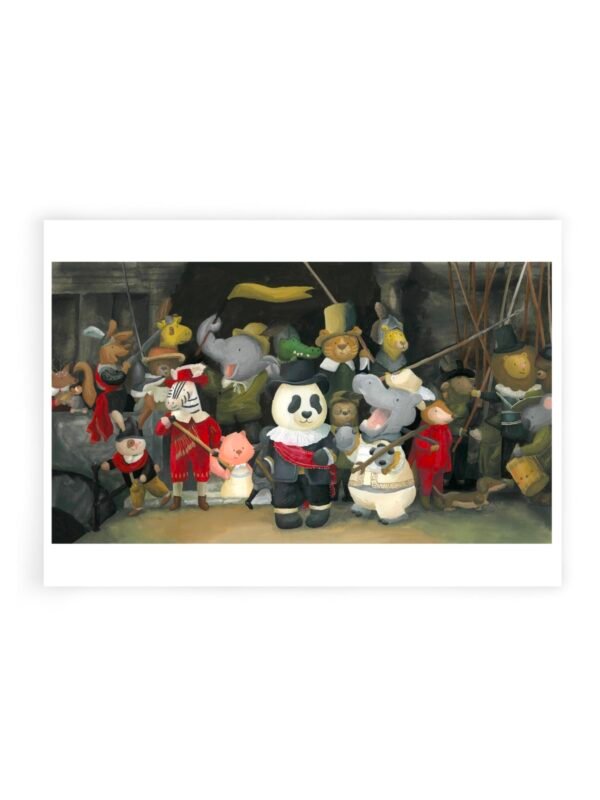 De nachtwacht A2 print