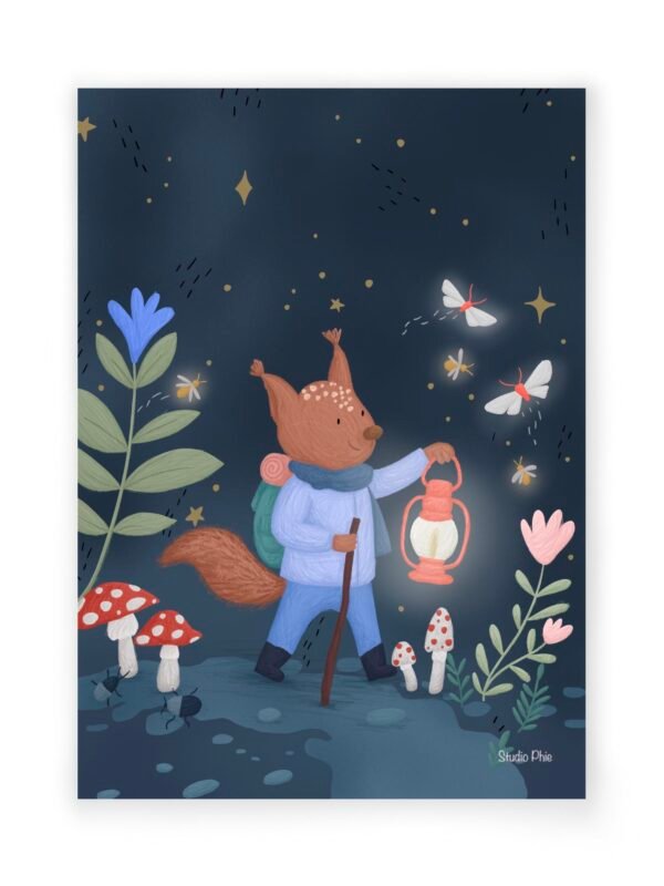 A4 print ‘avonturier’