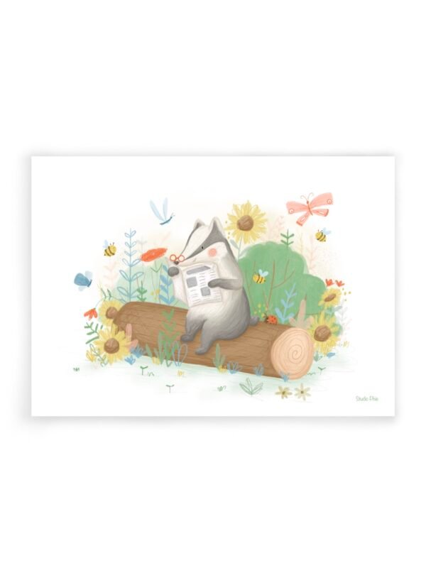 Das tussen de bloemen