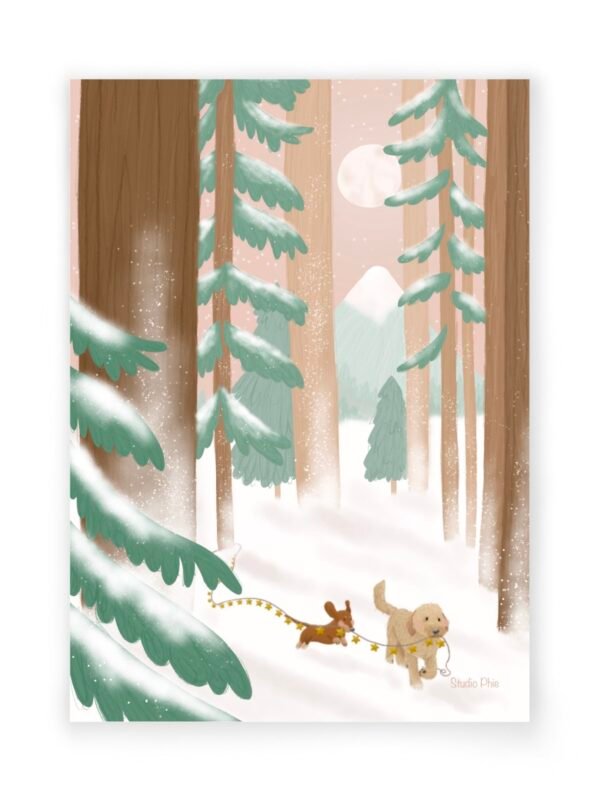 IMG_1172 Hondjes in de sneeuw