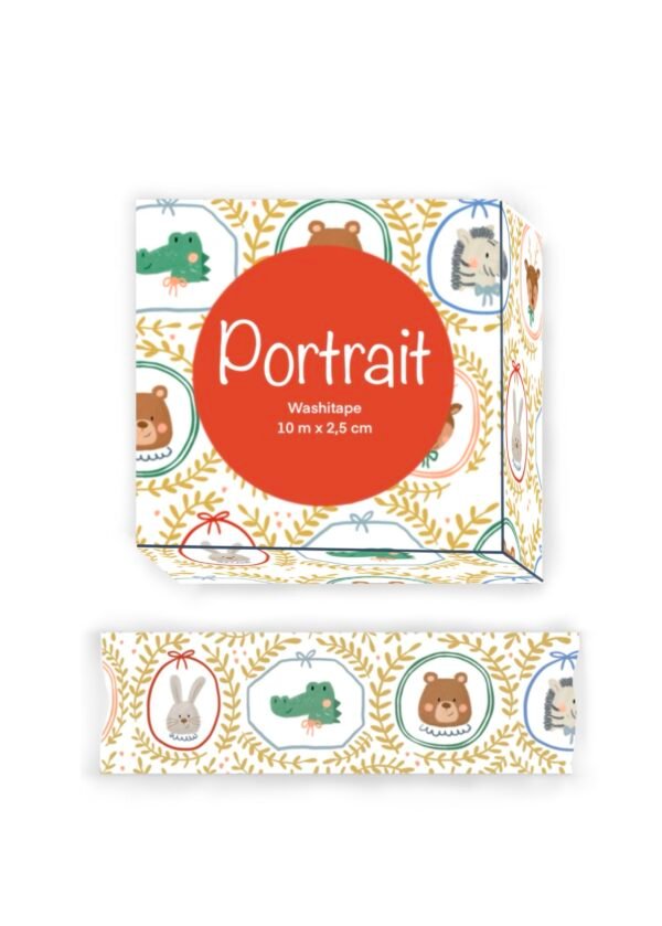 Washitape ‘portrait’