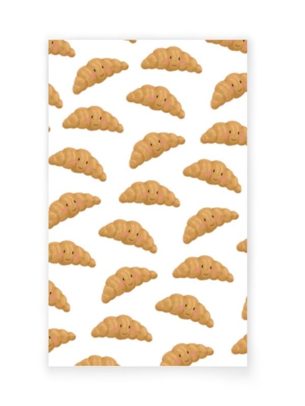 Mini kaart ‘croissantjes’