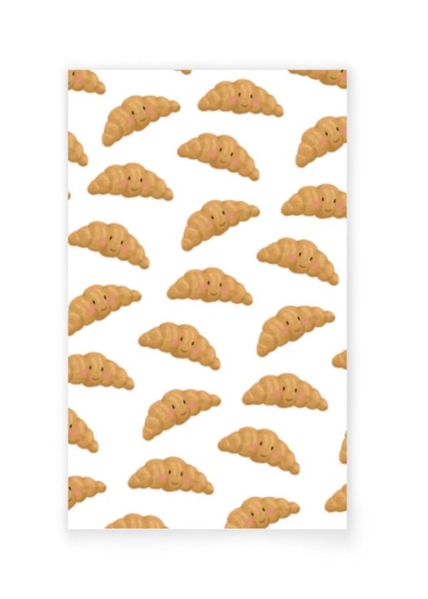 Mini kaart ‘croissantjes’