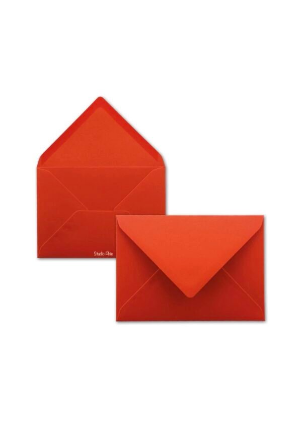 Envelop Rood - 10 stuks